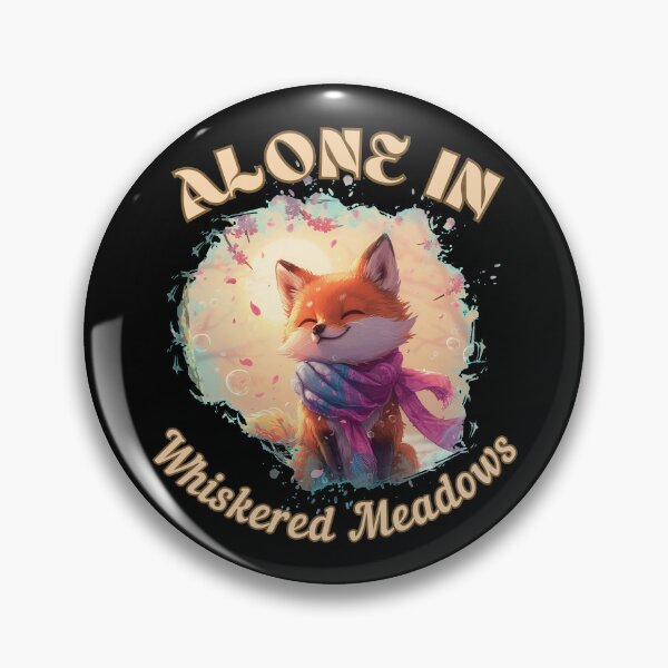 Item preview, Alone in Whiskered Meadows. fox boho designed and sold by FoxVibes.