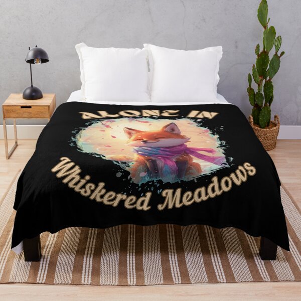 Item preview, Alone in Whiskered Meadows. fox boho designed and sold by FoxVibes.