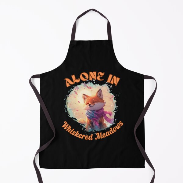 Item preview, Alone in Whiskered Meadows. fox watercolor designed and sold by FoxVibes.