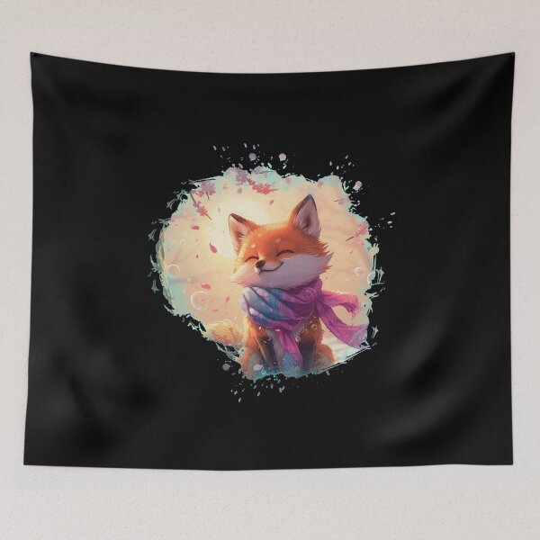 Artikelvorschau, Fuchs-Aquarell entworfen und verkauft von FoxVibes.