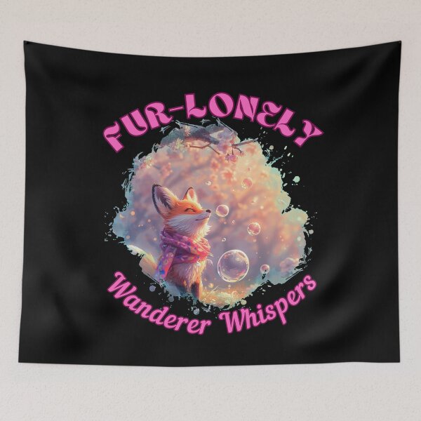 Item preview, Fur-lonely Wanderer Whispers. cool fox designed and sold by FoxVibes.