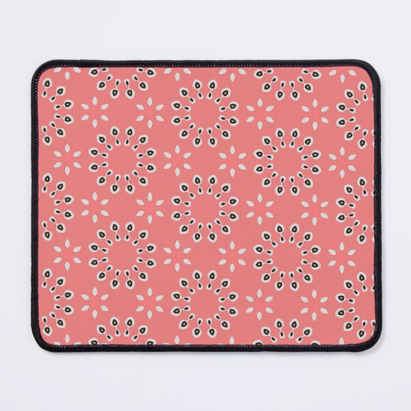 Item preview, Pink background large floral patterns designed and sold by HumeurMandarine.