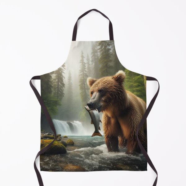 Item preview, Wilderness Wanderer - Bear's Majestic Roam in Untamed Lands designed and sold by ProgressMagnet.