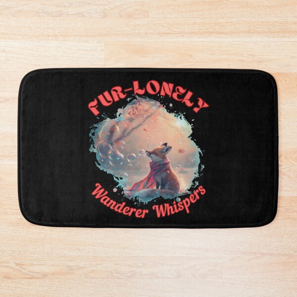 Item preview, Fur-lonely Wanderer Whispers. retro fox designed and sold by FoxVibes.