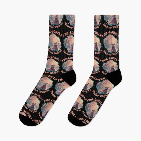 Artikelvorschau, Felleinsamer Wanderer flüstert. Fuchs Boho entworfen und verkauft von FoxVibes.