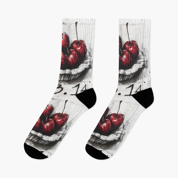 Item preview, Artistic Celebration- Cherry PIE's Vibrant 3.14 Elegance for Pi Day Generative AI designed and sold by OlfactoART Studio.