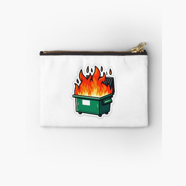 Item preview, Cute Cartoon Dumpster Fire Sticker designed and sold by Pranko.