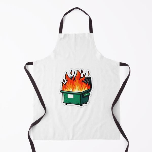 Item preview, Cute Cartoon Dumpster Fire Sticker designed and sold by Pranko.