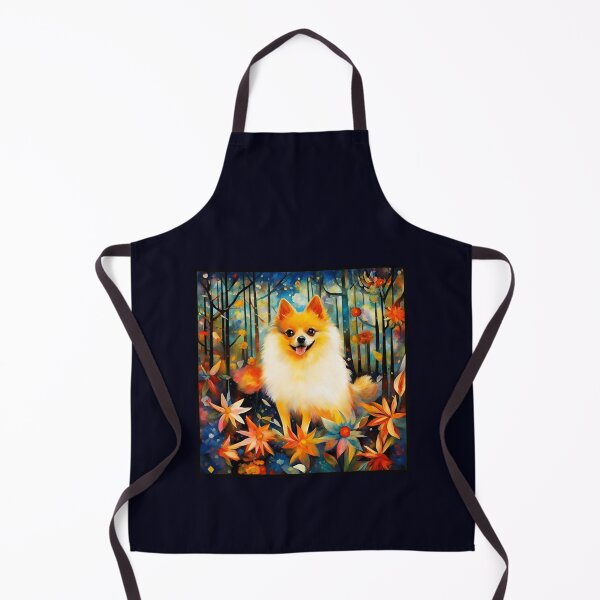 Item preview, A spitz dog among fantastic colors. designed and sold by Natalia-Vlad.