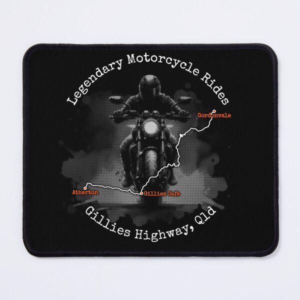 Item preview, Legendary Australian Motorcycle Rides - Gillies Highway designed and sold by Probably Fine Designs.