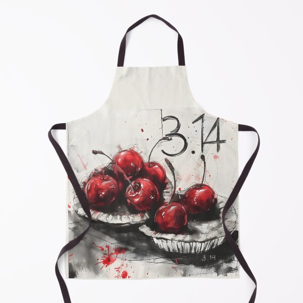 Item preview, Savor the Pi- Cherishing 3.14 in our Vibrant Cherry PIE Design AI Generated designed and sold by OlfactoART Studio.