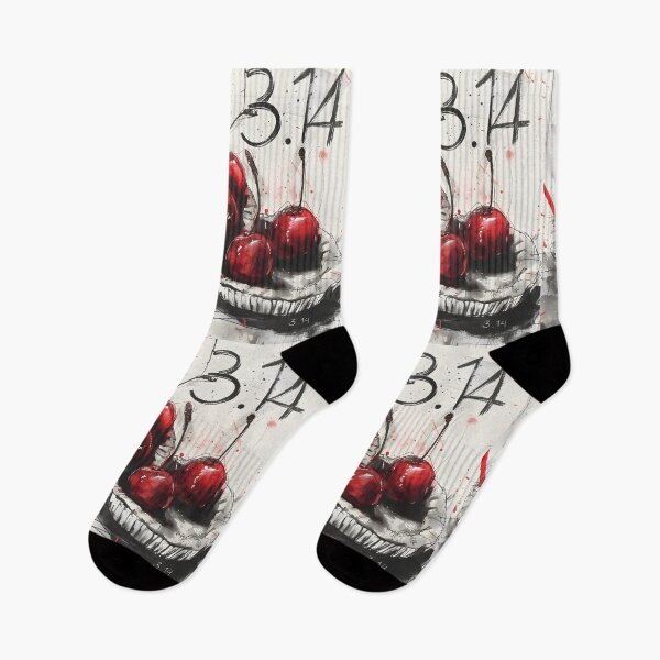 Item preview, Savor the Pi- Cherishing 3.14 in our Vibrant Cherry PIE Design AI Generated designed and sold by OlfactoART Studio.