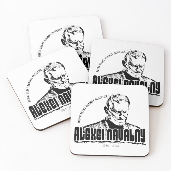 Item preview, Alexei Navalny - Never Silent Against Injustice designed and sold by PixelGrafiks.