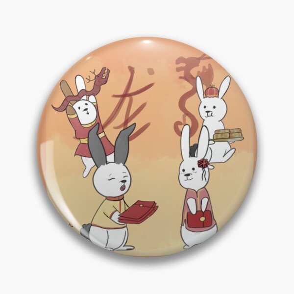 Item preview, Celebrating the year of the Dragon with Bunnies designed and sold by MarcXang.