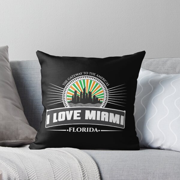 Item preview, Miami Skyline - The Gateway to the Americas, I Love Miami designed and sold by patriotwardrobe.
