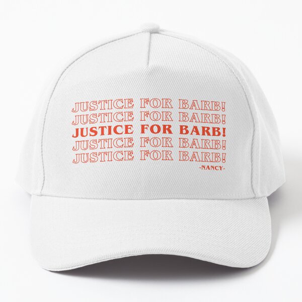 Item preview, Stranger Things - Justice for Barb - Nancy's Rally Cry - Red designed and sold by Biddakate.