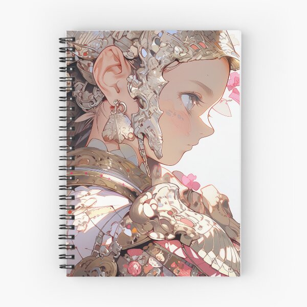 Item preview, Floral Armor Knight Anime Girl designed and sold by bubblegoth.