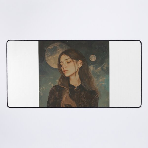 Item preview, Lunar Gaze, Velvet Night designed and sold by ArtGentle.