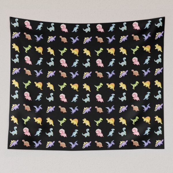 Item preview, Colorful Cute Baby Dino Set - Dinosaur Lovers Gift designed and sold by patternjp.