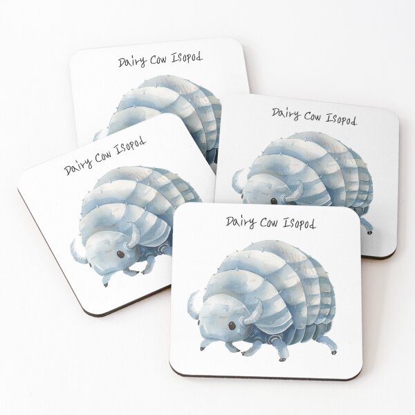 Item preview, Dairy Cow Isopod B designed and sold by KPArtzaaany.