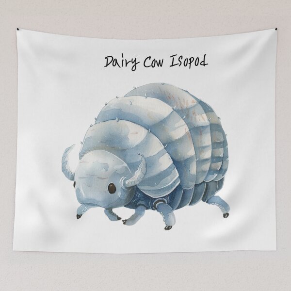 Item preview, Dairy Cow Isopod B designed and sold by KPArtzaaany.