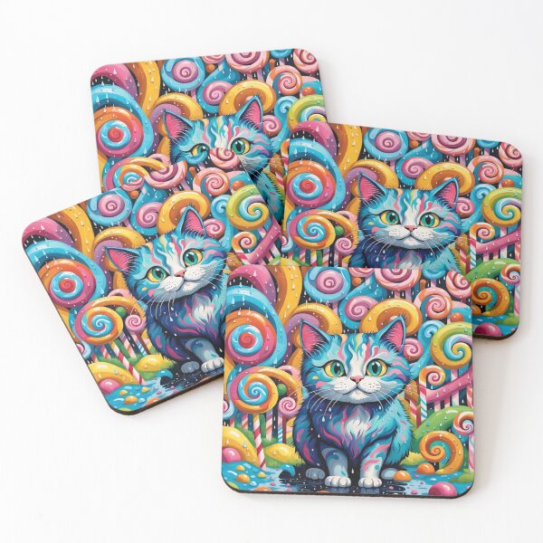 Item preview, Cat candy land designed and sold by Jenswhim.
