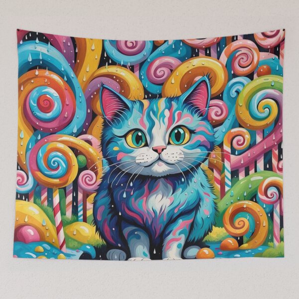 Item preview, Cat candy land designed and sold by Jenswhim.