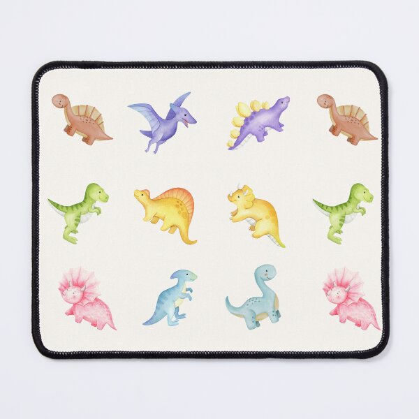 Item preview, Colorful Cute Baby Dino Set - Dinosaur Lovers Gift designed and sold by patternjp.