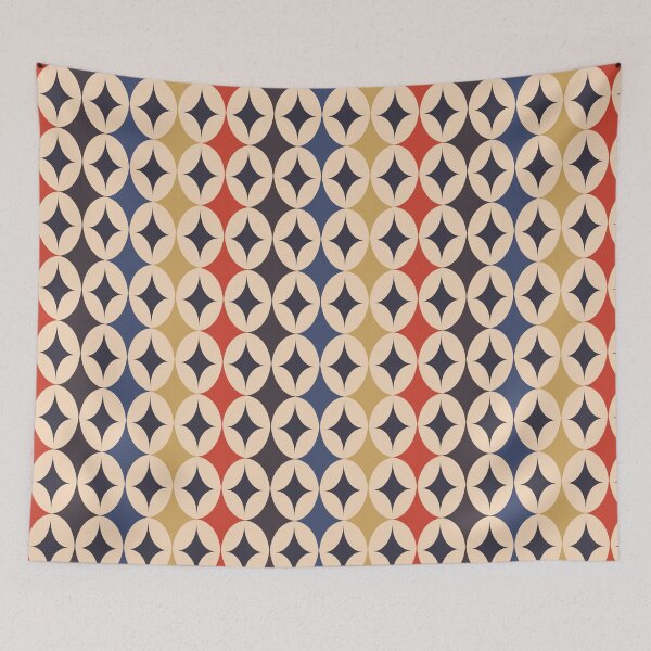 Item preview, Retro Inspired Star Pattern Design designed and sold by MariOyama.