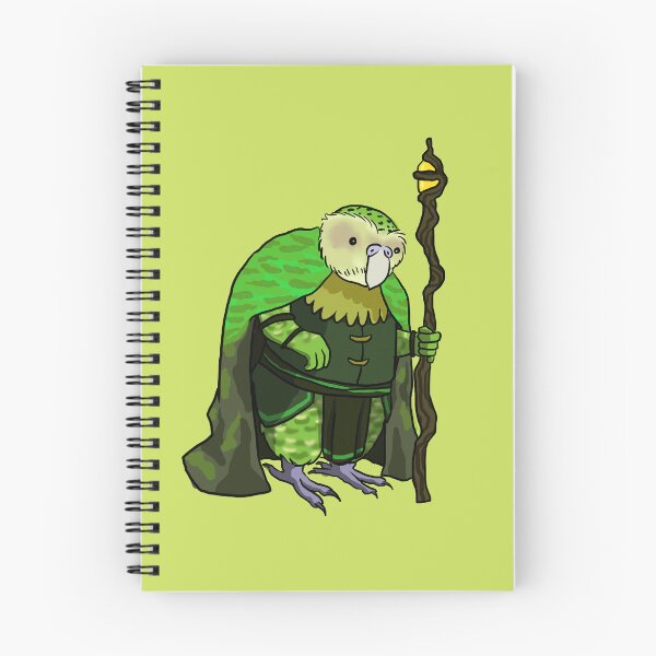 Item preview, Kakapo Druid designed and sold by Qemma.