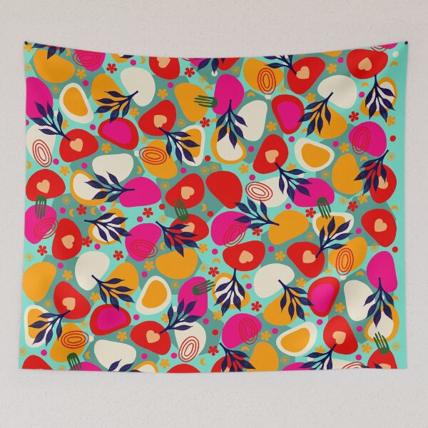 Item preview,  Colorful Mid Century Modern Abstract designed and sold by Clara Fruggeri.