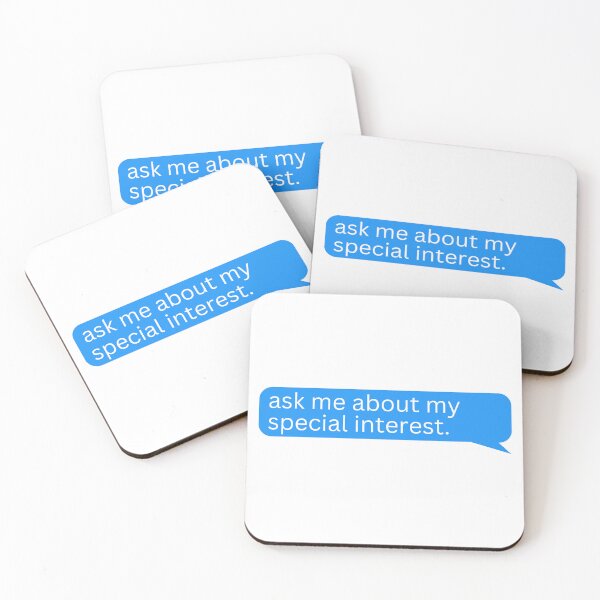 Item preview, Ask Me About My Special Interest - Autism, ADHD, Neurodiversity designed and sold by slpallday.