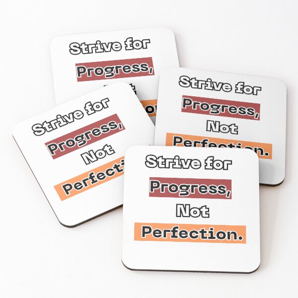 Item preview, Progress Pursuit : Strive Beyond Perfection designed and sold by fredago.
