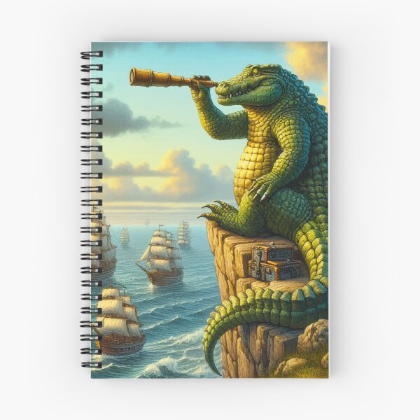 Item preview, Chubby crocodile coastal espionage endeavor designed and sold by OCNau.