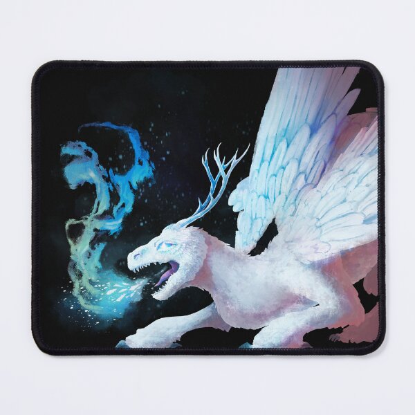 Item preview, Ice Dragon Panel designed and sold by Elyse Illustrations.