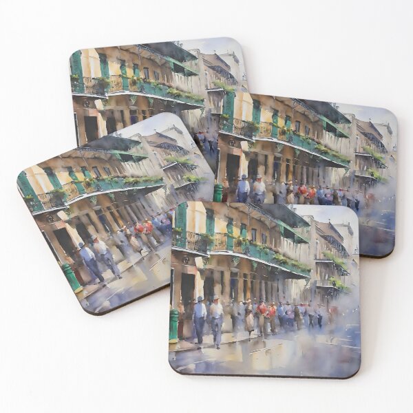 Item preview, Memories of New Orleans - Bourbon Street New Orleans D designed and sold by Oldetimemercan.