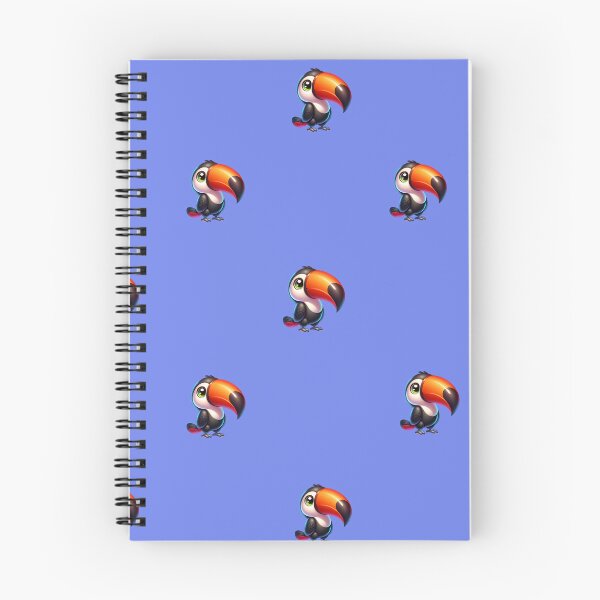 Item preview, Vibrant Toucan on Blue Background designed and sold by Ana C Falla.