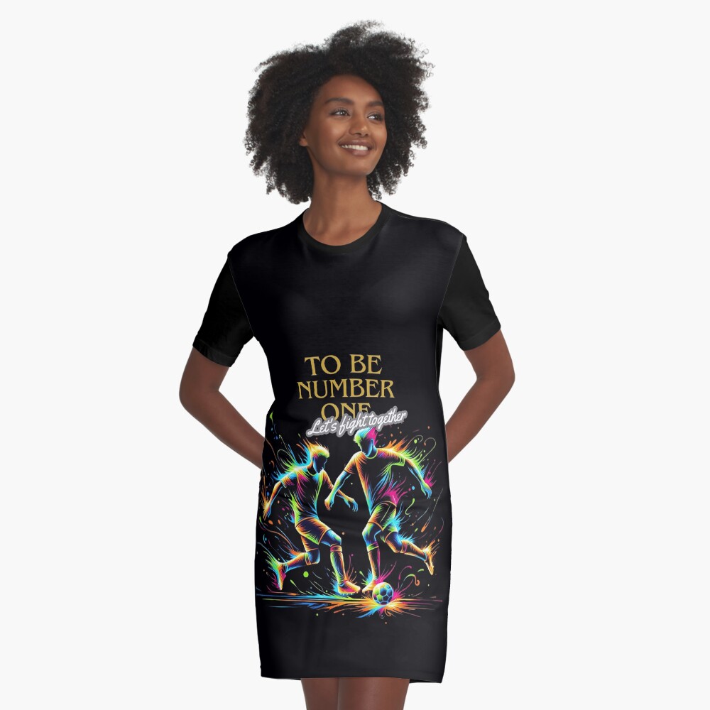 Item preview, Graphic T-Shirt Dress designed and sold by nncreator.