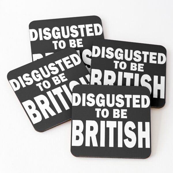 Item preview, Disgusted To Be British T-Shirt designed and sold by Soumia ShoP ⭐⭐⭐⭐⭐.
