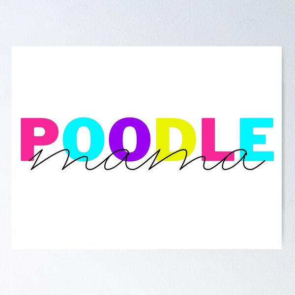 Item preview, Poodle Mom Dog Mom Gift Toy Poodle Mom Gift Poodle  designed and sold by AIVDesignCo.