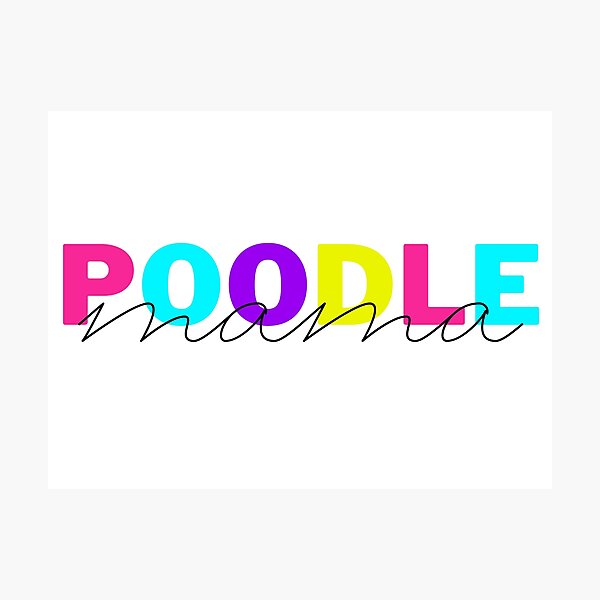 Item preview, Poodle Mom Dog Mom Gift Toy Poodle Mom Gift Poodle  designed and sold by AIVDesignCo.