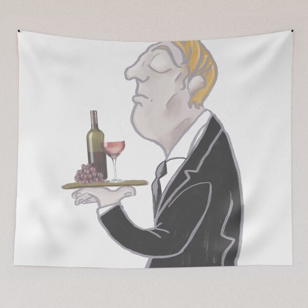 Item preview, Jeeves and wine designed and sold by Matt Corrigan.