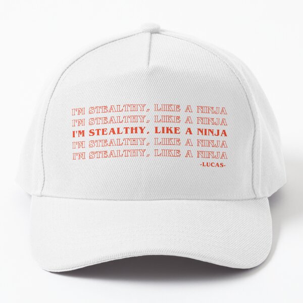 Item preview, Stranger Things - Stealthy Ninja - Lucas's Confidence - red designed and sold by Biddakate.