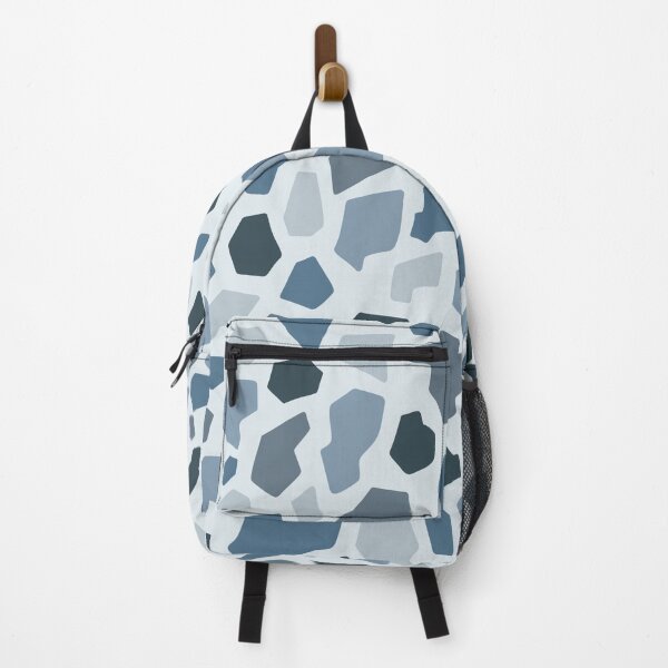 Item preview, Blue Abstract Stony Pattern designed and sold by art-by-soma.