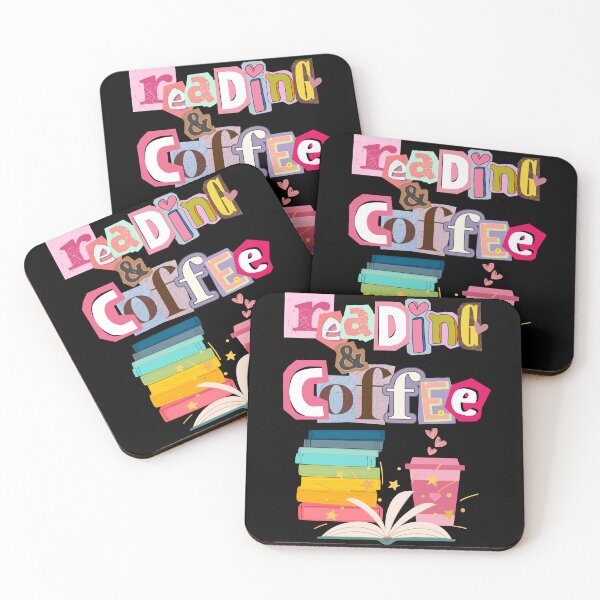 Item preview, Reading and Coffee designed and sold by Thehatinthecat.