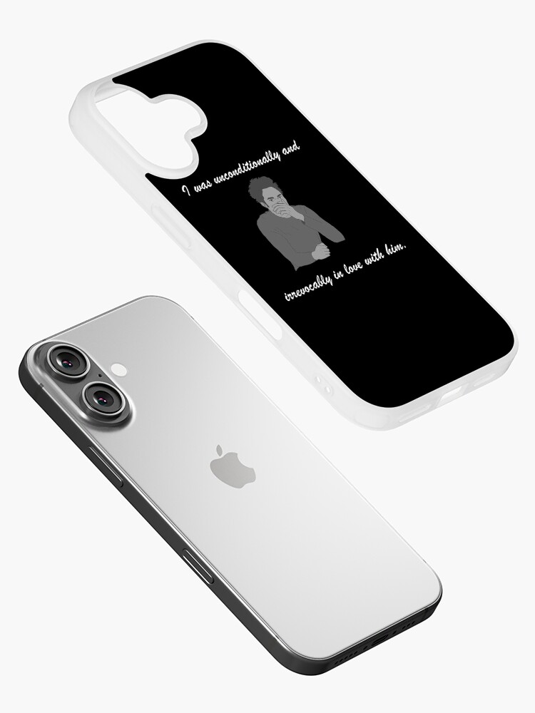Edward Twilight Stink Face with Bella Quote iPhone Case