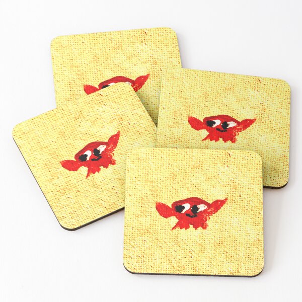 Item preview, Adorable red crab acrylic painting designed and sold by Aroeldesigns.