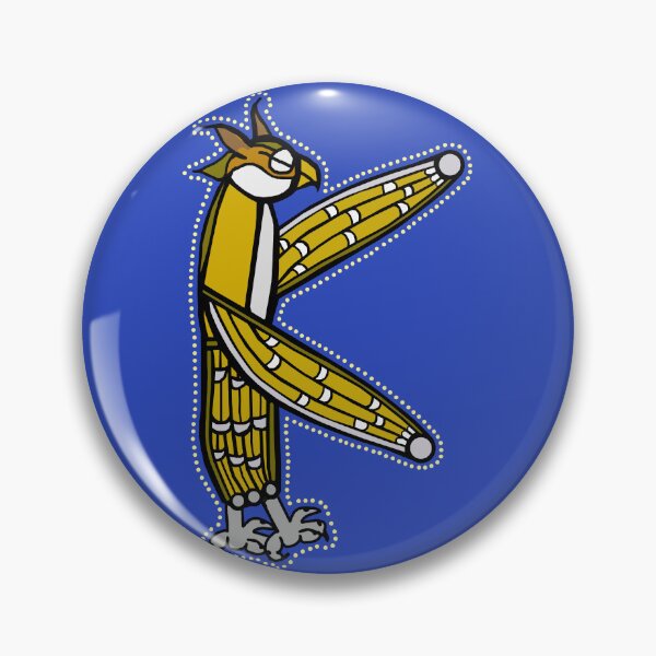 Item preview, Letter K Owl Medieval Owl designed and sold by Donnahuntriss.