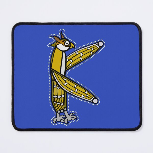 Item preview, Letter K Owl Medieval Owl designed and sold by Donnahuntriss.