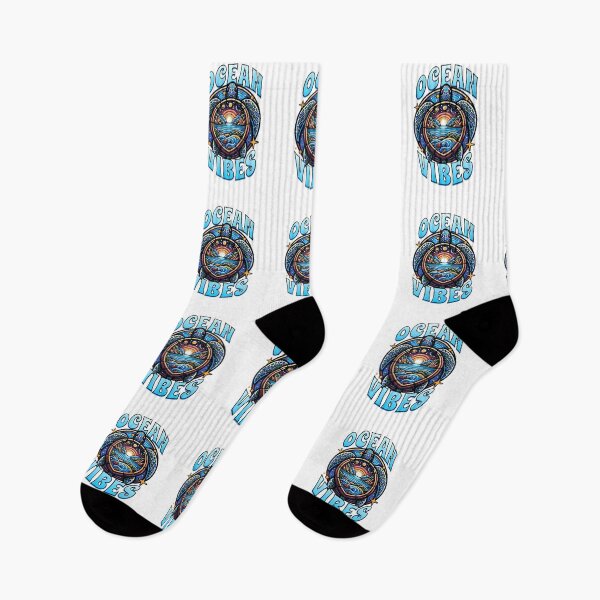 Artikelvorschau, Ocean Vibes Schildkröten-T-Design entworfen und verkauft von T3goods.